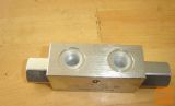 Hidravlični blok ventil, Bašin, 3/8", za cilinder, 35 l/min