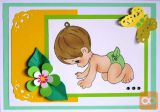 ROČNO IZDELANA TELEGRAM ČESTITKA ZG06