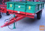 Prikolica,kiper, Belluci&Rossini BR40/RT, 4t-Dobava takoj !
