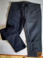 Ženske jeans hlače, črne, velikost 36