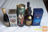 Žgana pijača: whisky, CC, Brandy, Ballantines