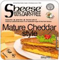 Topljivi veganski sir zreli cheddar, 200 g