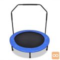 Majhen zložljiv trampolin z ročajem 114 cm