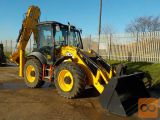 2012 JCB 4CX P21 4WS Sitemaster Bager nakladalec