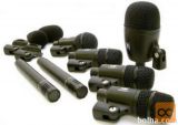 GATT AUDIO DKIT7 Mikrofoni za bobne bobnarski mikrofoni