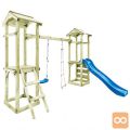 Igralo z lestvijo, toboganom in gugalnico 300x197x218cm FSC