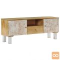 TV omarica iz trdnega mangovega lesa 118x30x45 cm