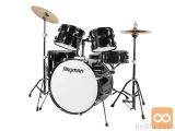 HAYMAN HM-100-BK BLACK Bobni boben komplet set bobnov