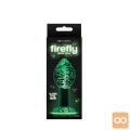 STEKLENI ANALNI ČEP Firefly Large Clear