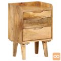 Nočna omarica iz trdnega mangovega lesa 40x30x59,5 cm
