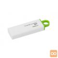 USB DISK KINGSTON 128GB DTIG4, 3.0, belo-zelen, s pokrovčkom