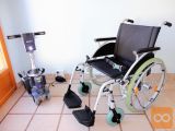 Invalidski voziček Sunrise, z električnim pogonom Quix