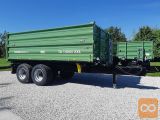 Traktorska prikolica, tandem, Brantner TA 14045 XXL