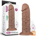 VIBRACIJSKI ANALNI DILDO Realistic Chubby Brown