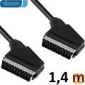 Vivanco SCART 21-pin kabel M-M (1,4 m)