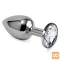 ANALNI ČEP Rosebud Classic Silver Small