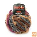 Preja, Diablo 50g, VOLNA MIX (akril, volna, poliamid)