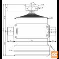 Cilinder teleskopski, 10stopenj, 20t, 2130mm, s kroglo 1029S