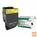 Toner Lexmark 71B20Y0 Yellow / Original