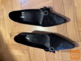 Prodam ženske čevlje s petko (črni in usnjeni), št.37, 20 €
