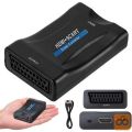 Adapter pretvornik SCART v HDMI AV euro FULL HD