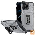 Etui ovitek Crystal Ring Armor za iPhone 13 Pro črn