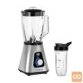 1300W inox elekt. blender in meš. 1500ml + 600ml bidon