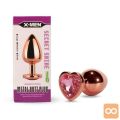 ANALNI ČEP X-MEN Secret Shine Rose Gold Heart (M)