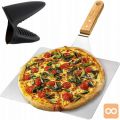 Močan inox lopar za pico 47cm leseno držalo + rokavica
