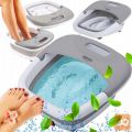 450W zložljiva silikonska vodna masažna kad za noge